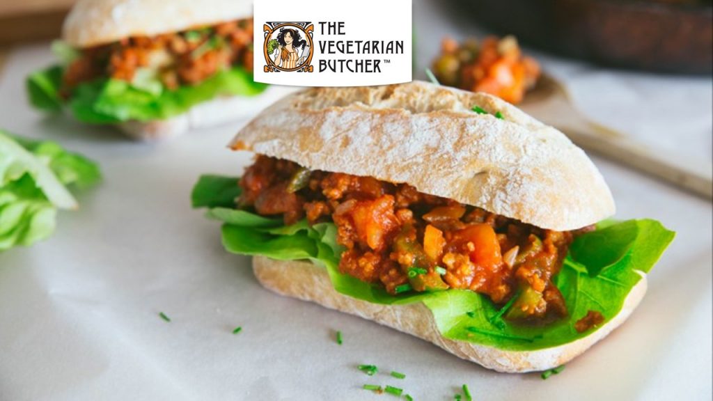Veganský sendvič s magickým mletým „Magic Mince“
