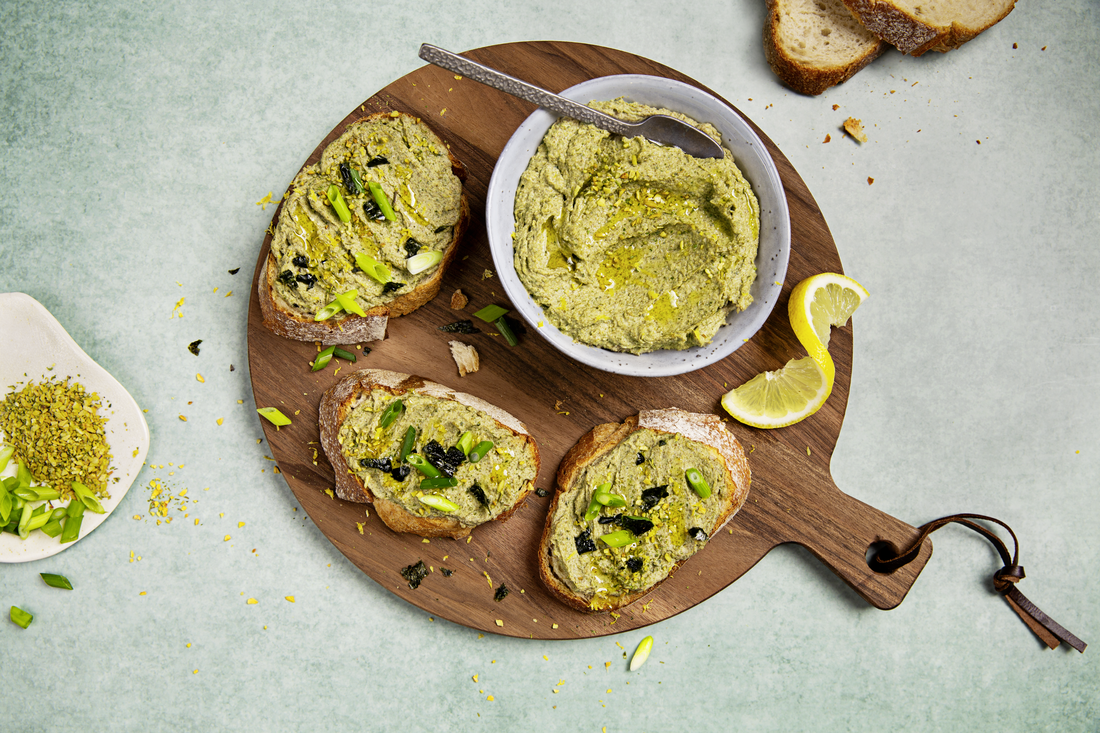 Veganská paštika z cizrny a tofu