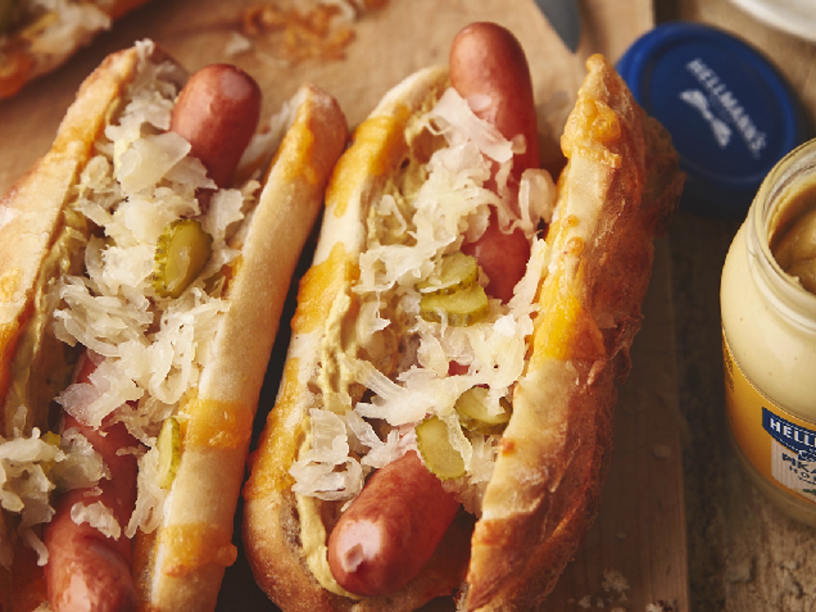 Frankfurtské hot dogy