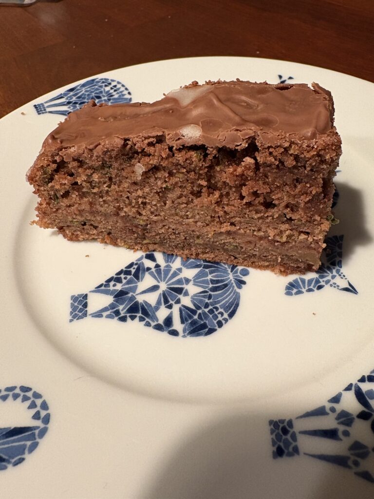 Cuketová buchta s kakaem